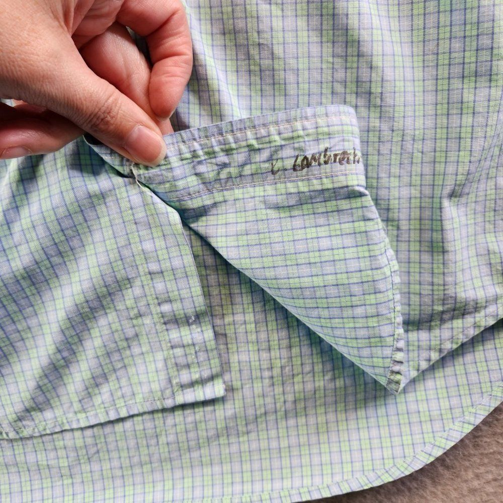 Vineyard Vines Tucker Shirt Mens S Blue Check Classic Fit Beach Preppy Yacht - Picture 8 of 16